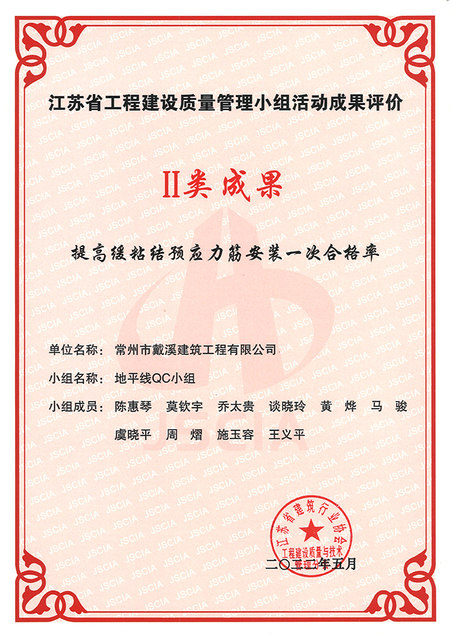 省級二等獎